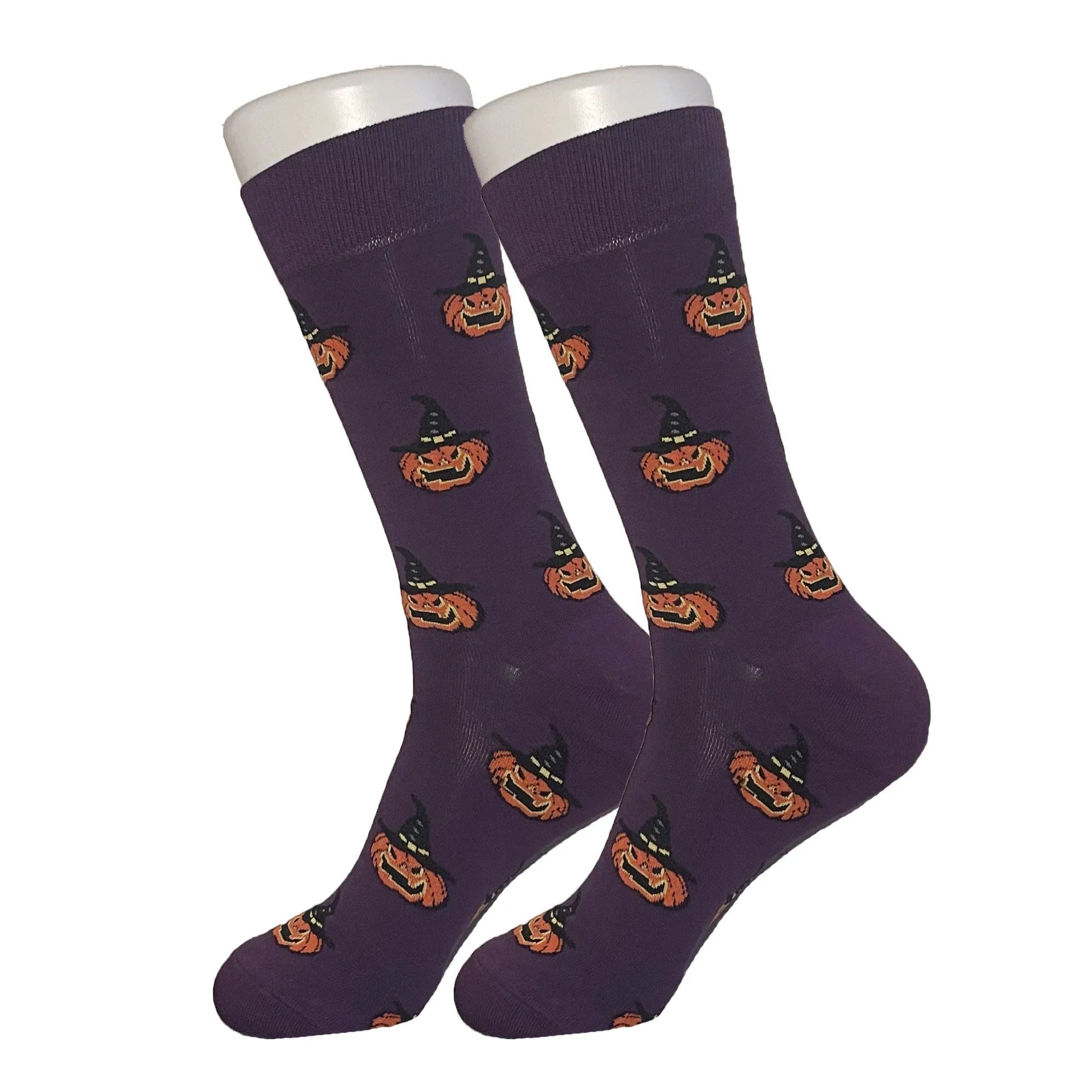 Purple Pumpkin Socks - Sock Bro 
