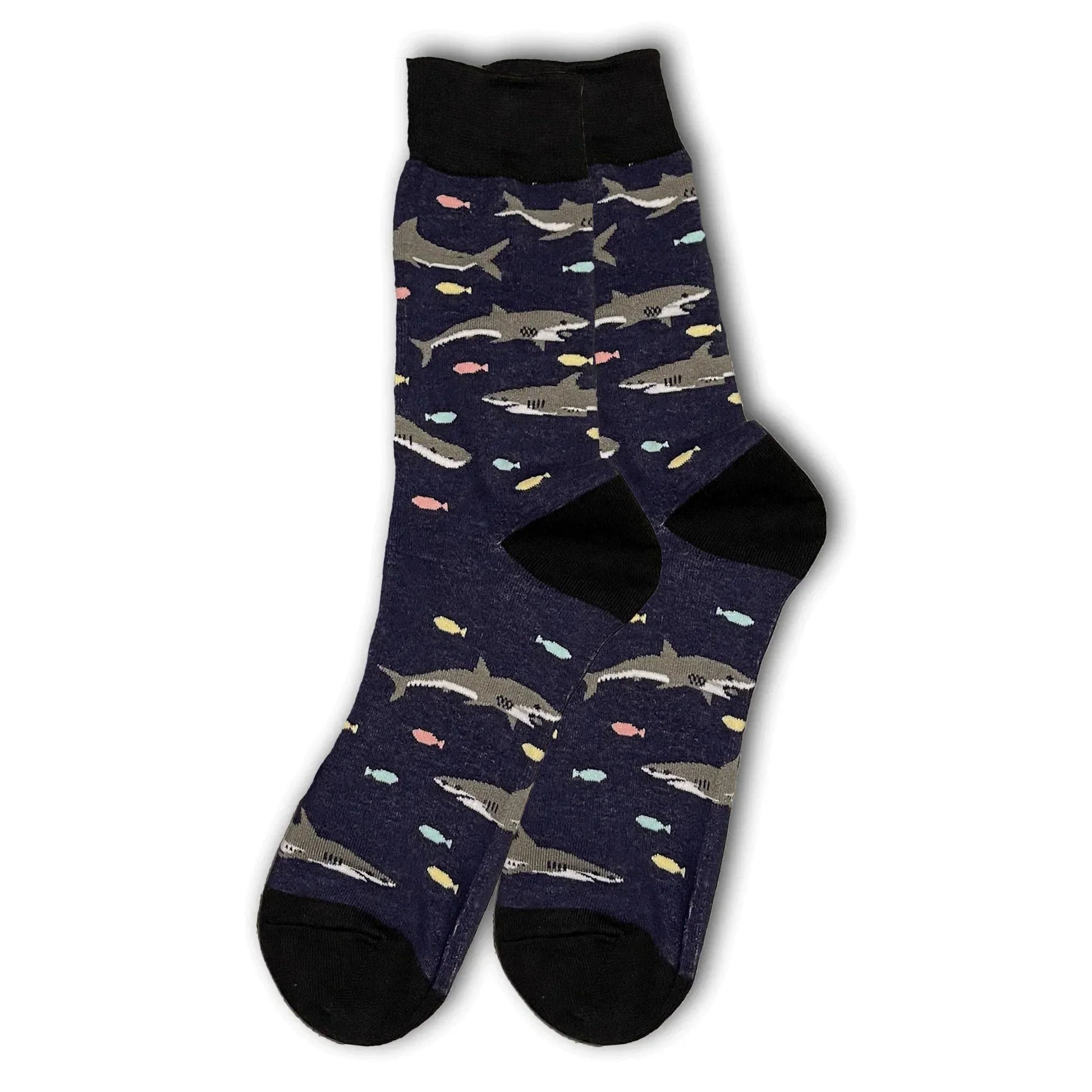 Purple Shark Socks - Sock Bro 