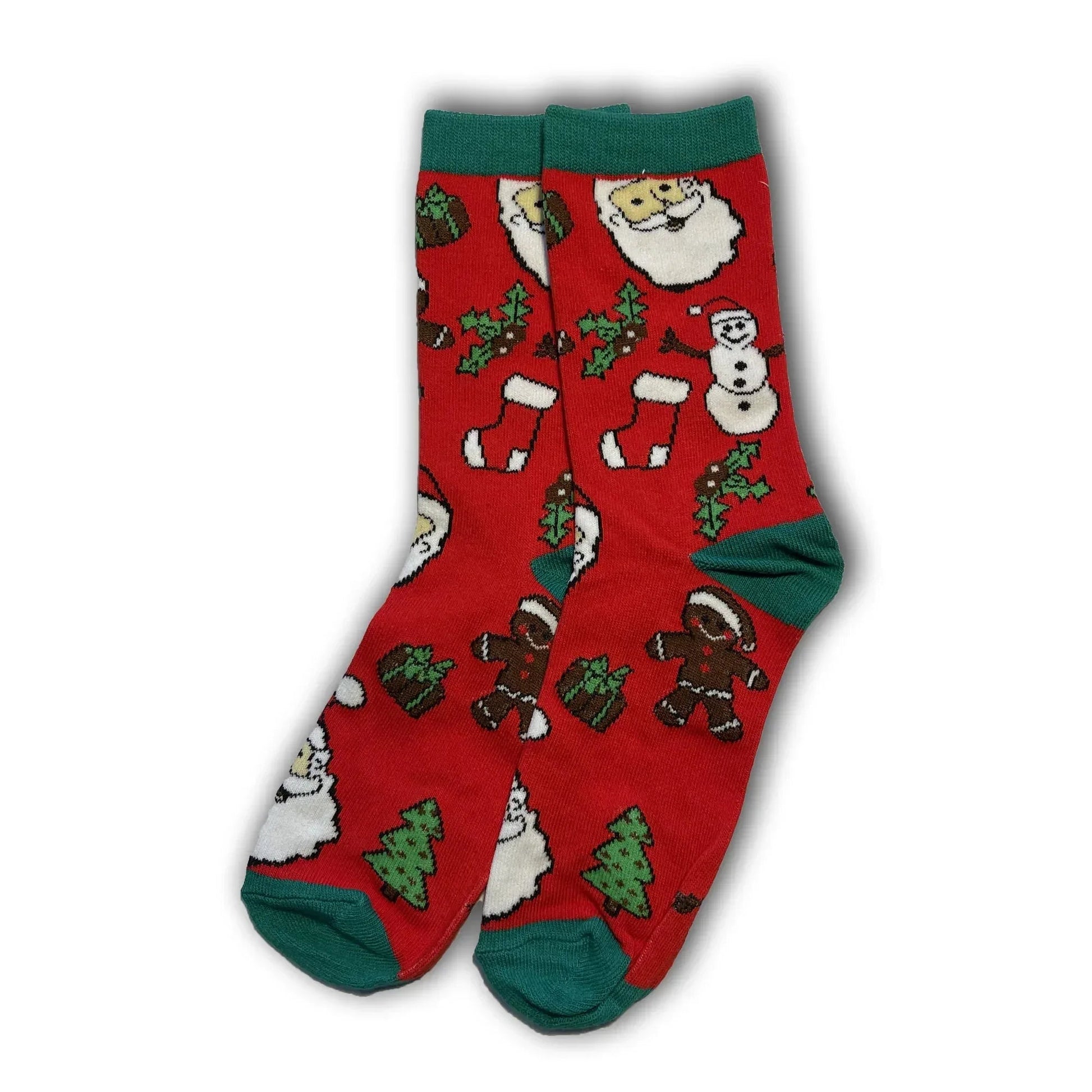 Red Festive Christmas Socks - Sock Bro 