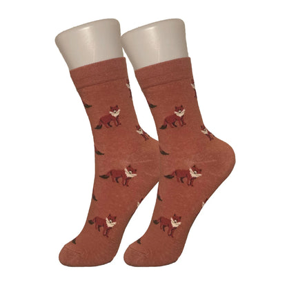Red Fox Socks - Sock Bro 