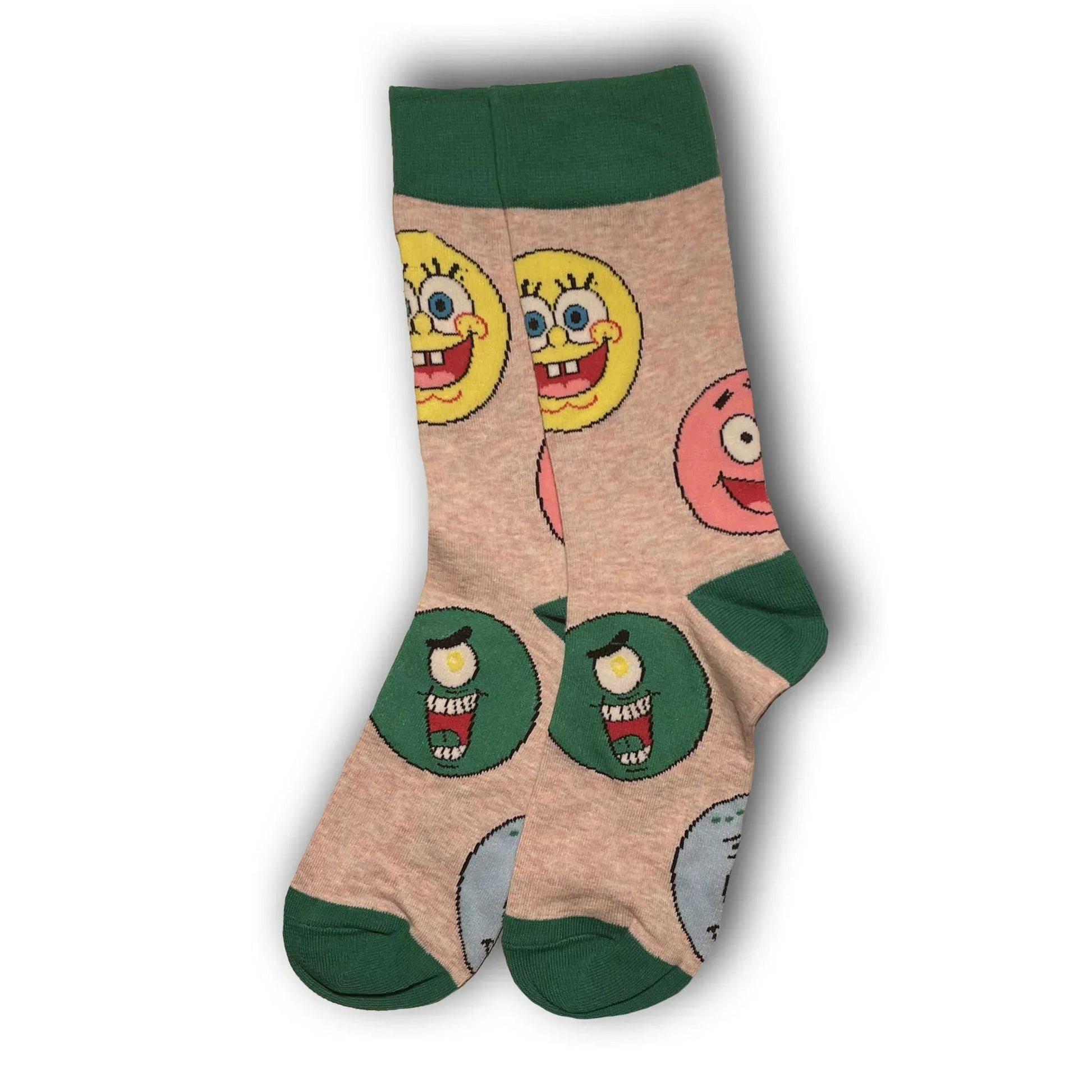 Grey Spongebob Socks - Sock Bro 